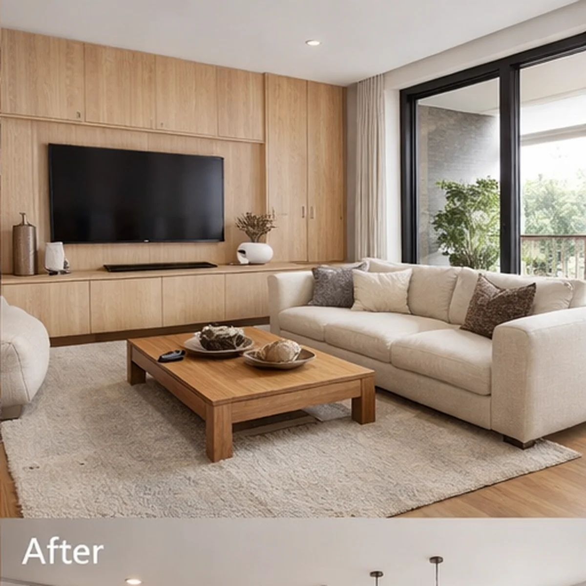 İzmir ev tadilatı sonrası premium salon dönüşümü